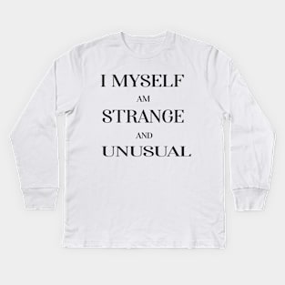 strange and unusual Kids Long Sleeve T-Shirt